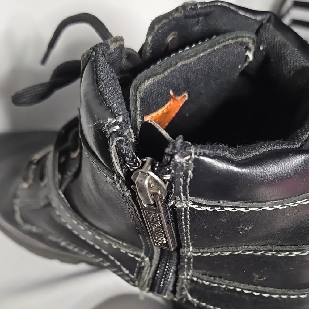Harley-Davidson Men's Black Leather Boots - Picture 7 of 10